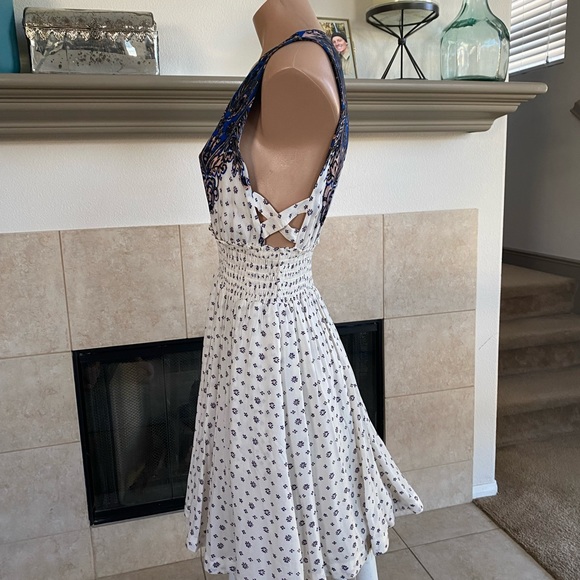 Free People printed mini dress, size S, never worn - Picture 7 of 11